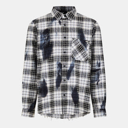 Patterned Long Sleeve Tailored Fit Shirt