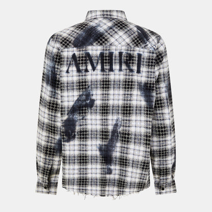 Men's Patterned Long-Sleeve Shirt