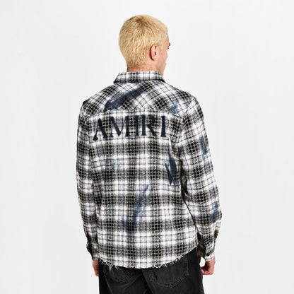 Patterned Long Sleeve Tailored Fit Shirt