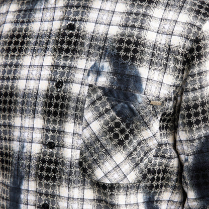 Patterned Long Sleeve Tailored Fit Shirt