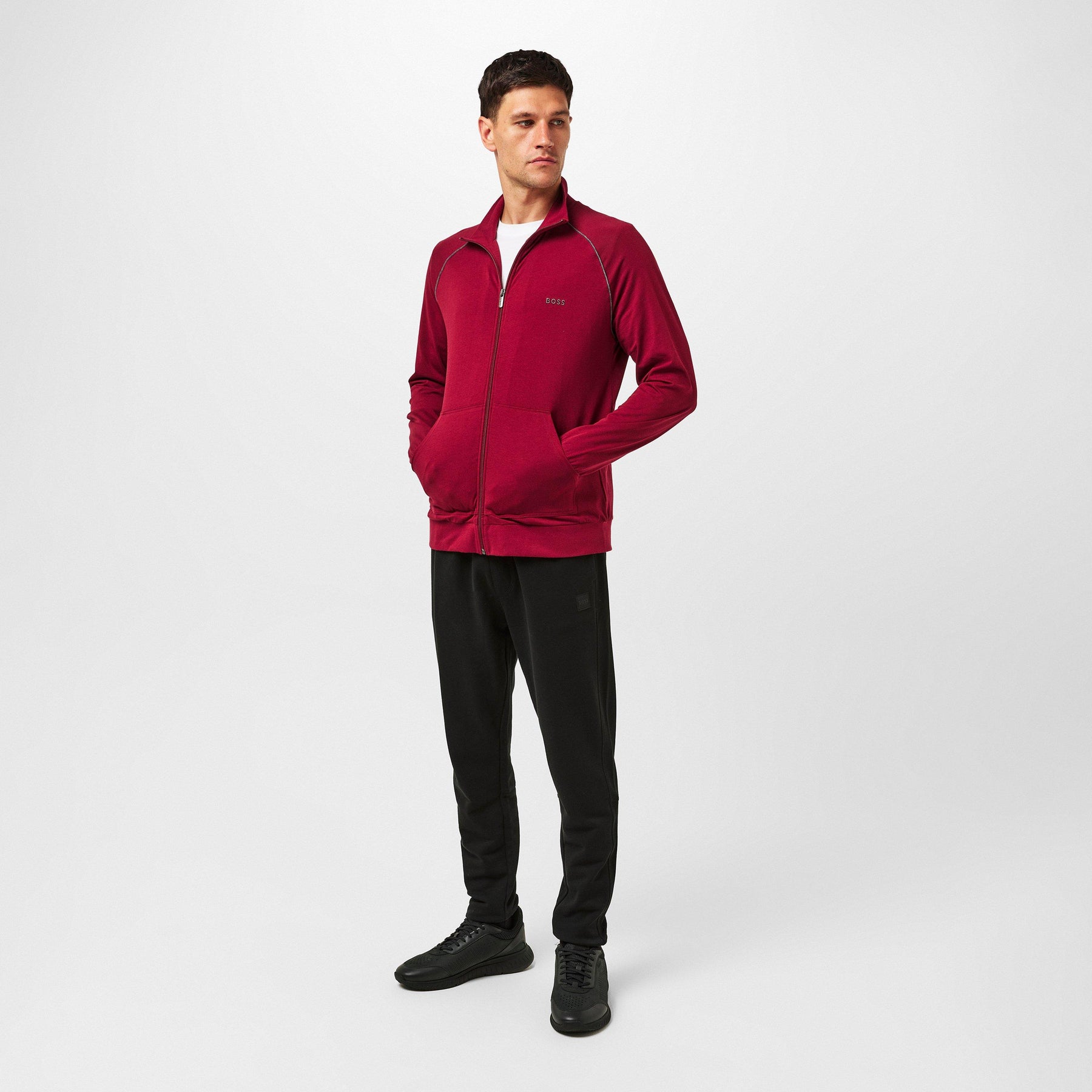 Men's MixMatch Full Zipped Fleece Jacket