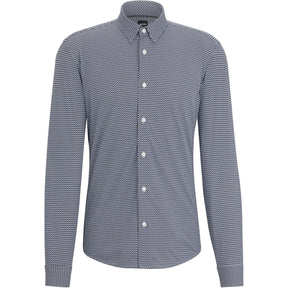 Men's P Roan Kent Patterned Long-Sleeve Shirt