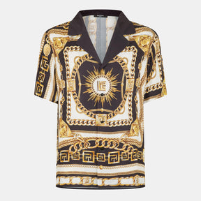 Balmain Print Shirt Sn53