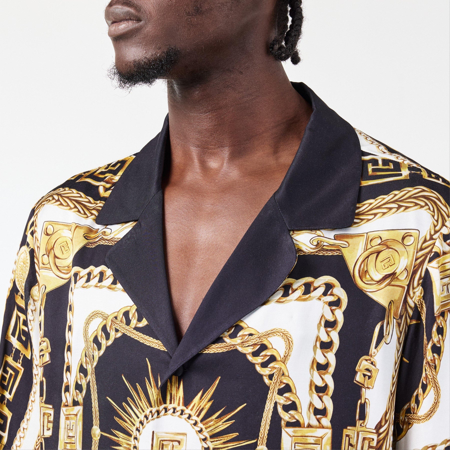 Balmain Print Shirt Sn53