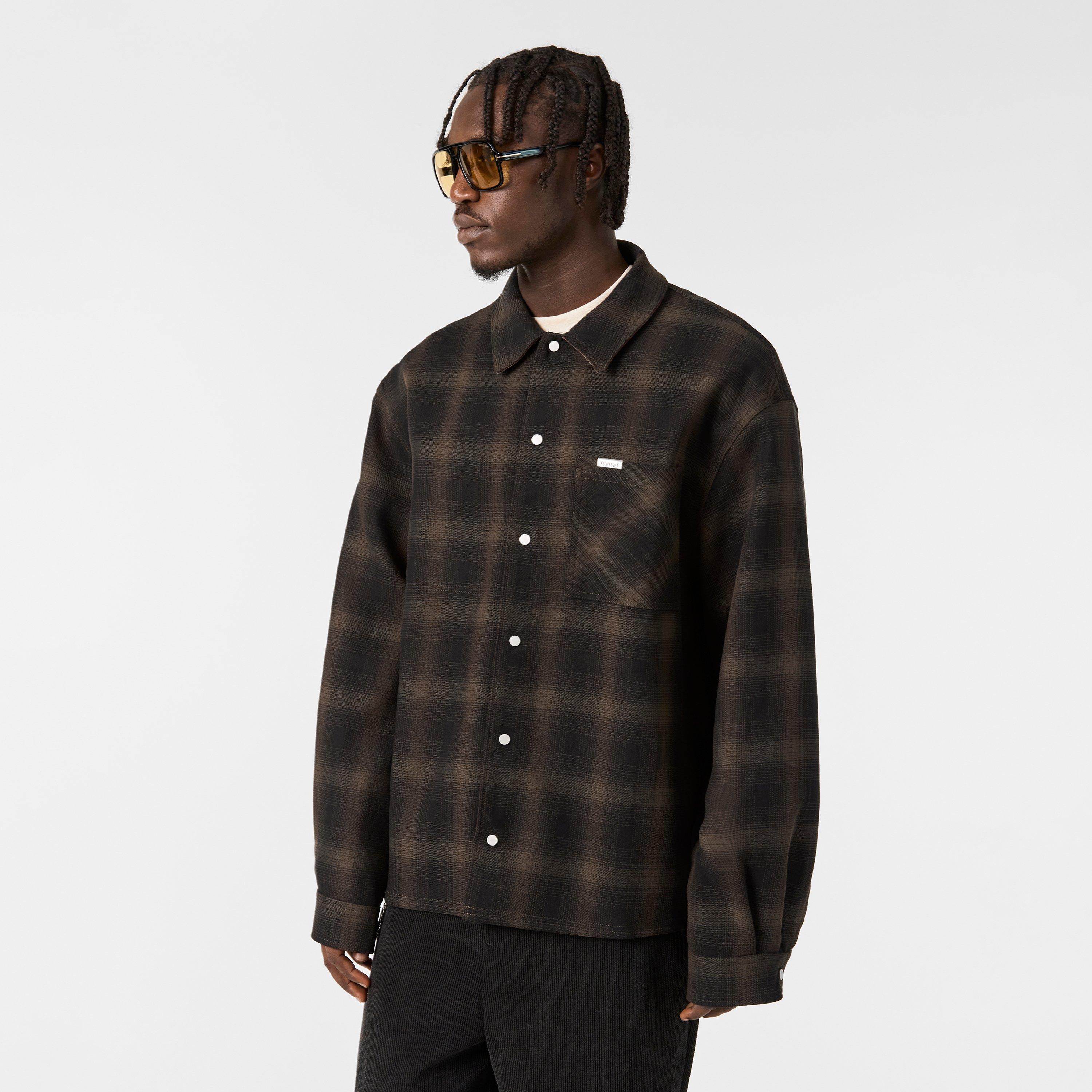 Long-Sleeve Patterned Shirt