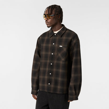 Long-Sleeve Patterned Shirt