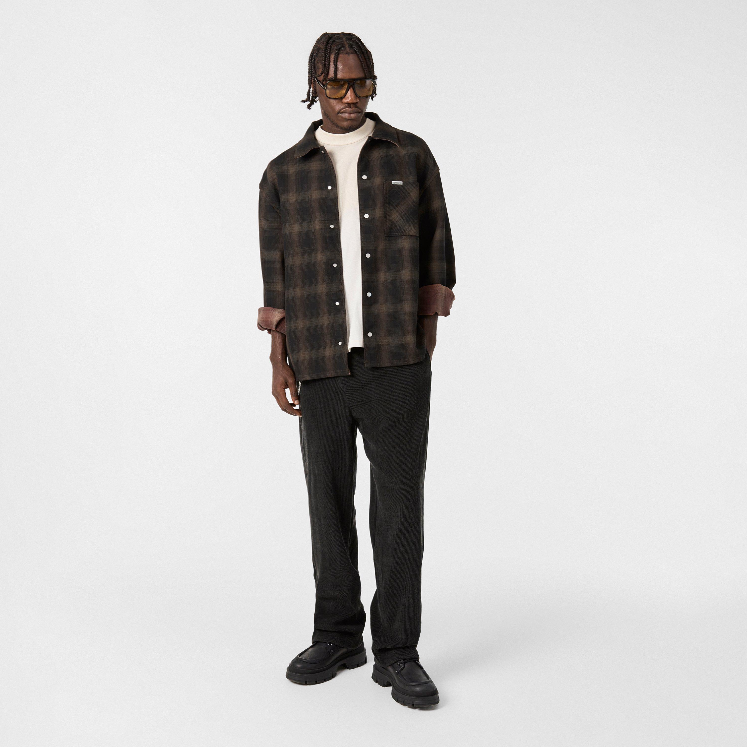 Long-Sleeve Patterned Shirt