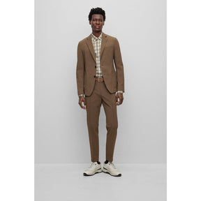 Men's S-Liam-Kent-C1-233 Plain Long-Sleeve Shirt