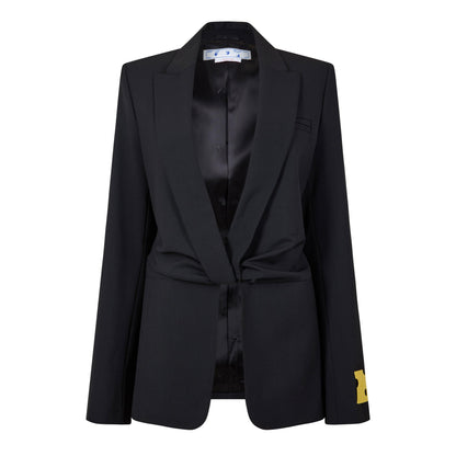 Duchesse Twisted Duchesse Fabric Suit Jacket