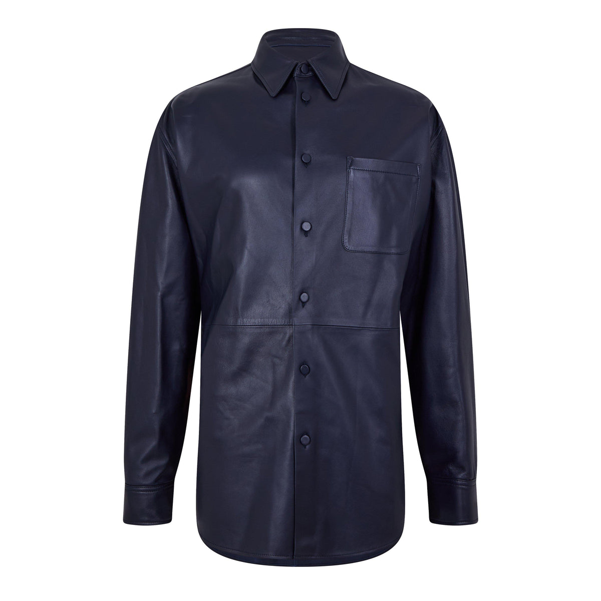 Men's Leather Shirt