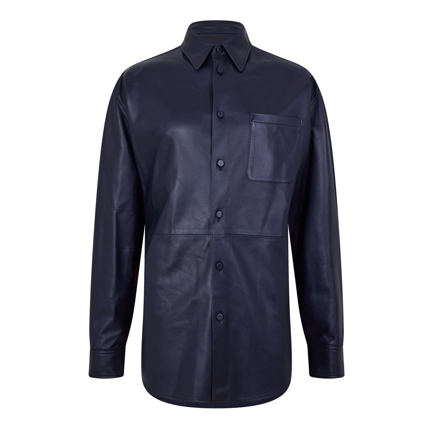 Men's Leather Shirt