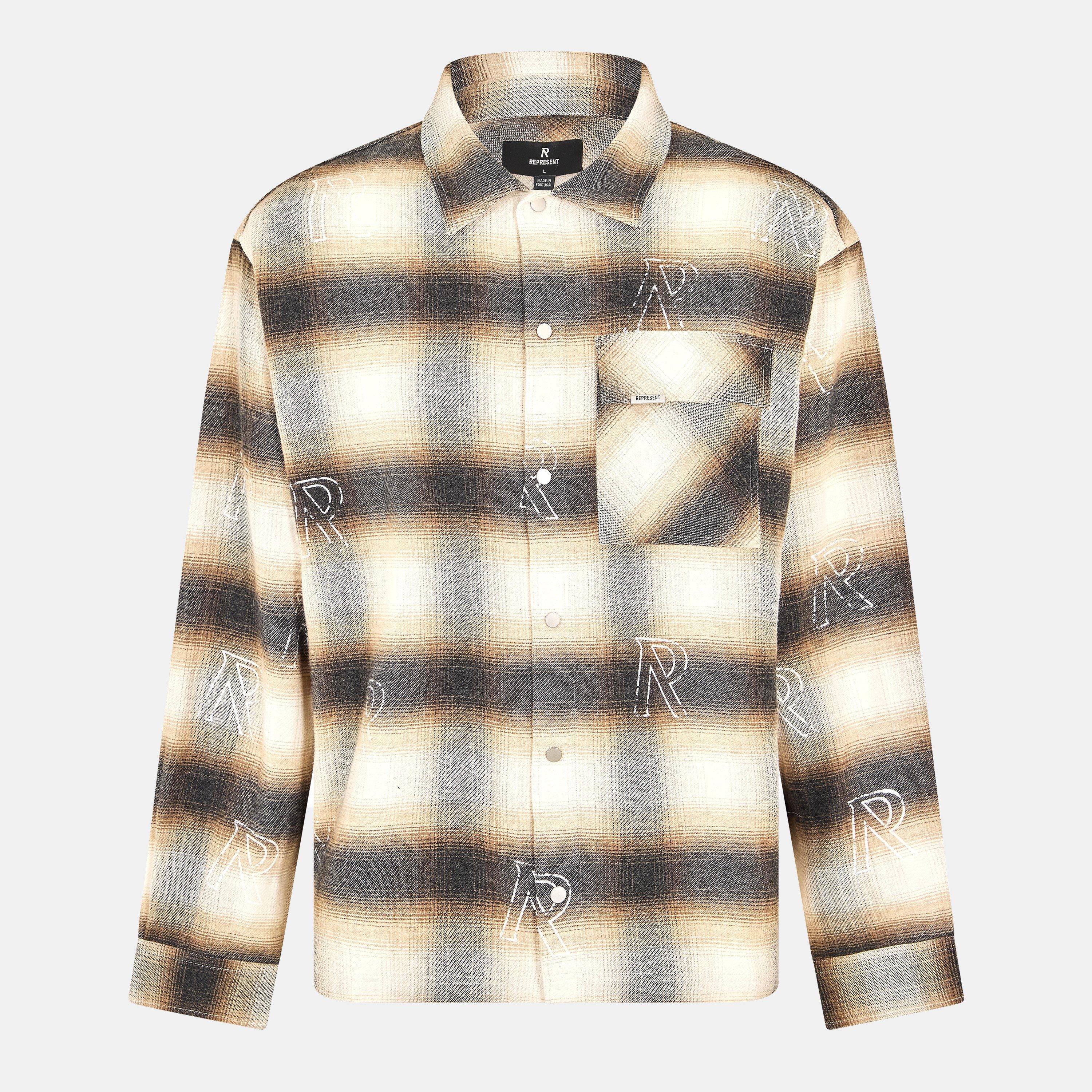 Long Sleeve Patterned Shirt