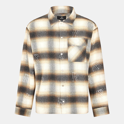 Long Sleeve Patterned Shirt