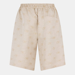 Men's Linen Tailored Shorts