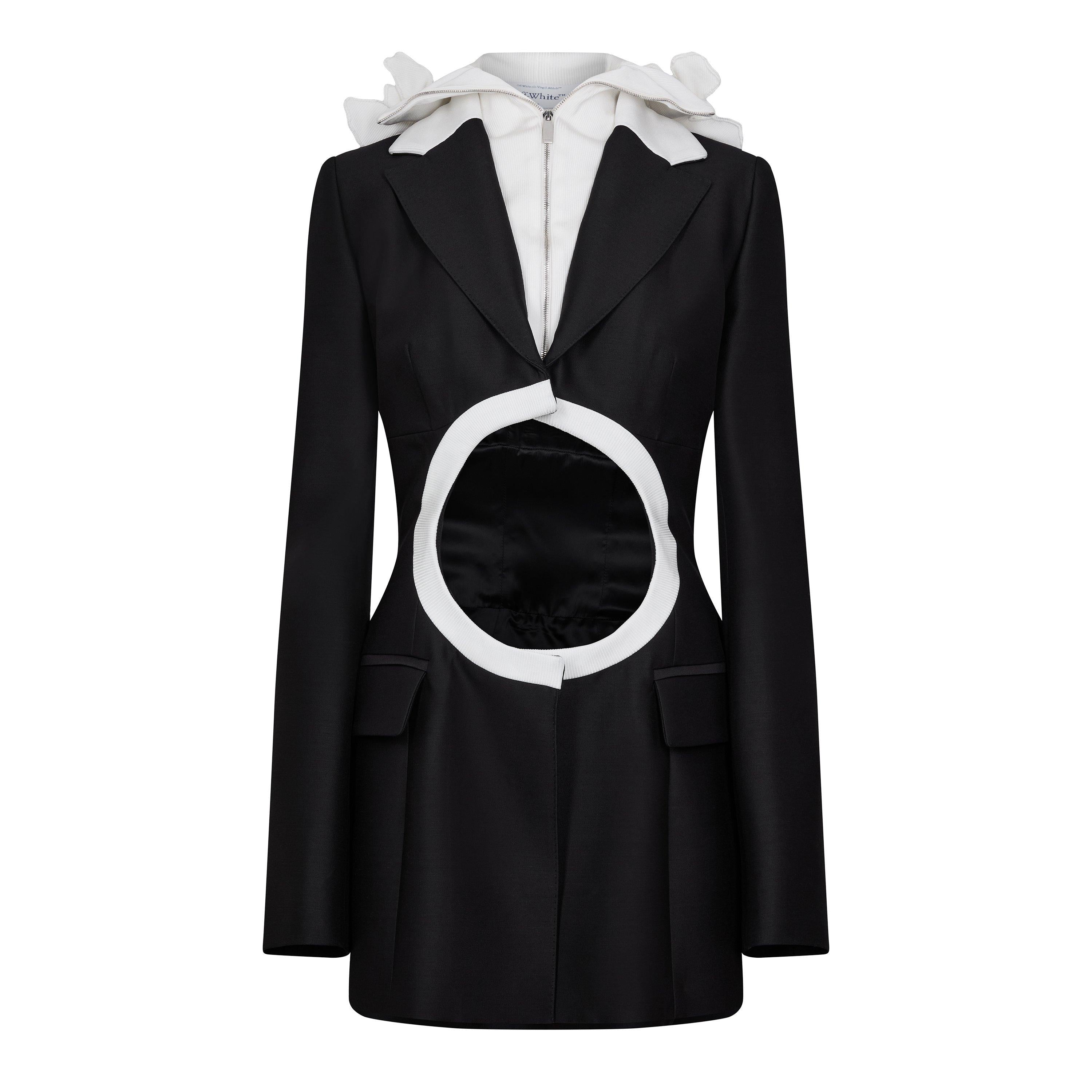 Suit Panelled Fitted Suit Jacket