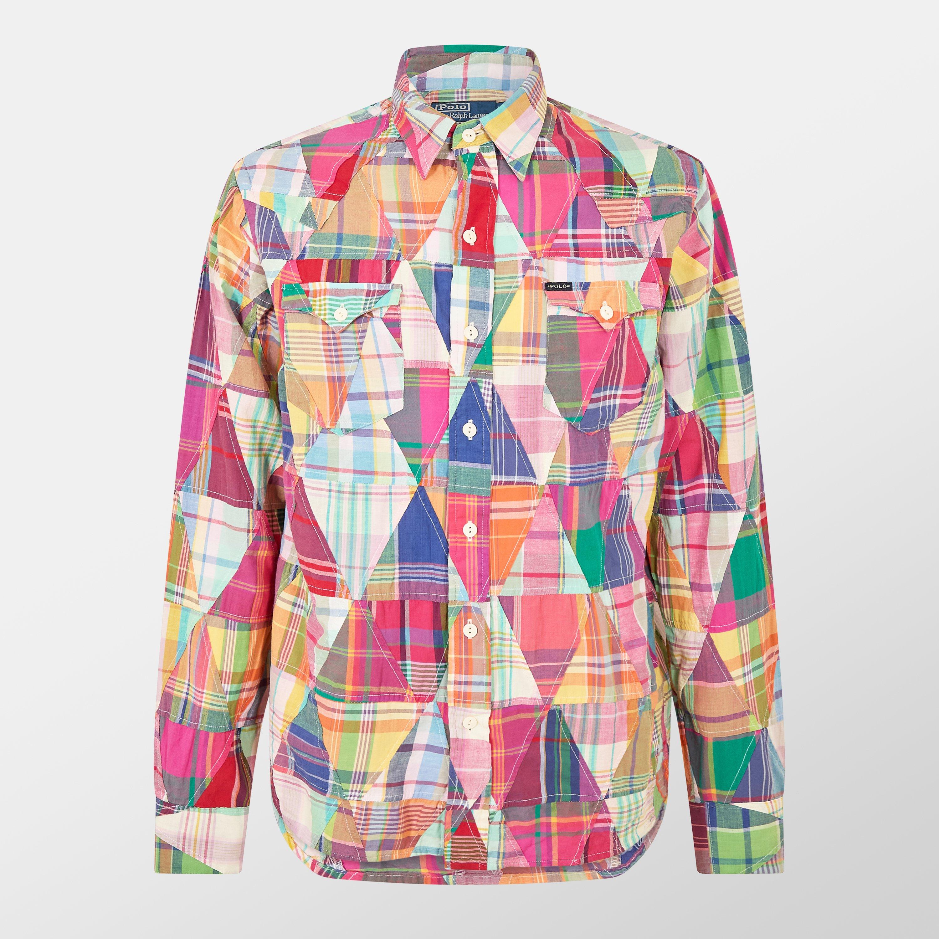 Polo Madras LS Shirt Sn52