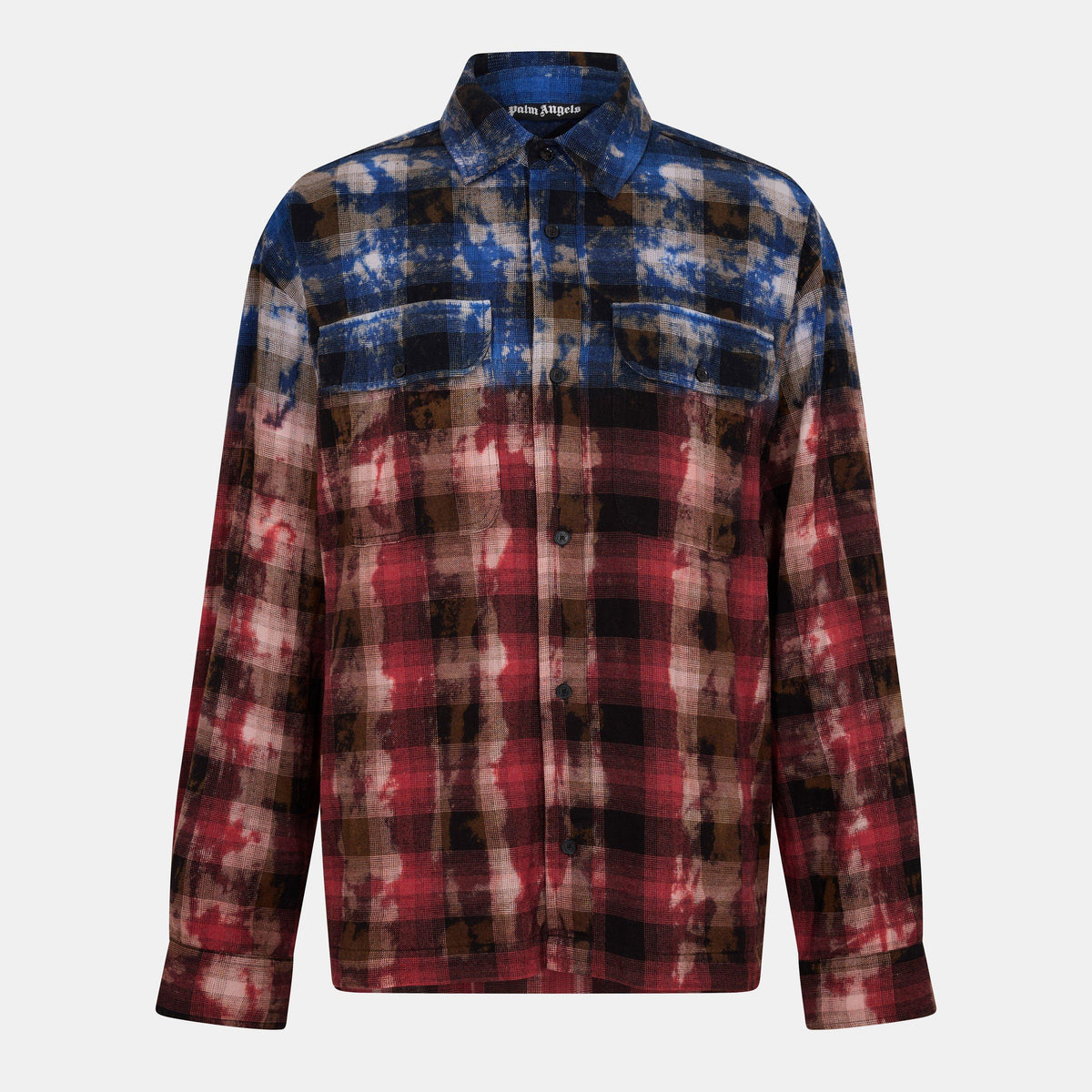 Men's Curve Long-Sleeve Patterned Shirt