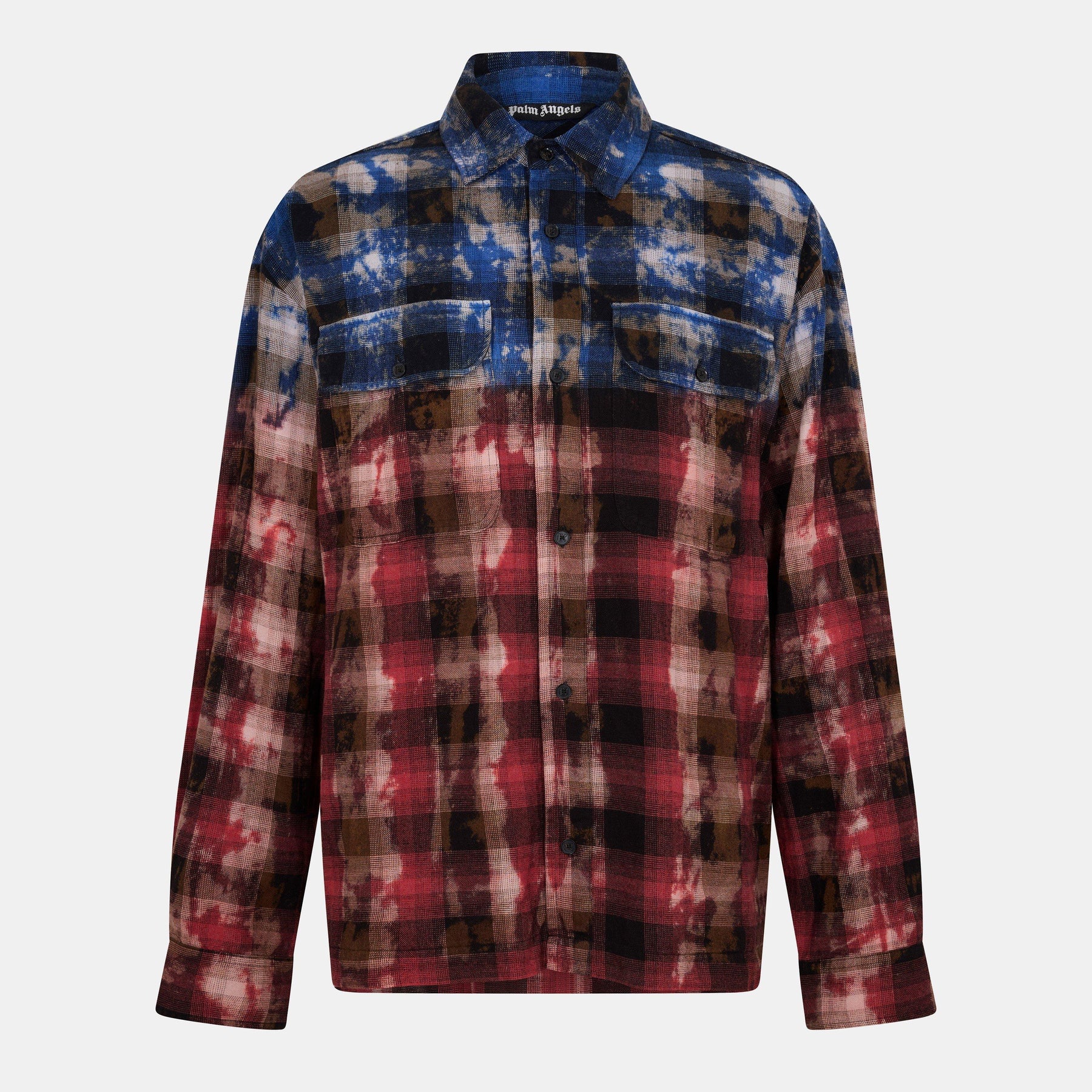 Men's Curve Long-Sleeve Patterned Shirt