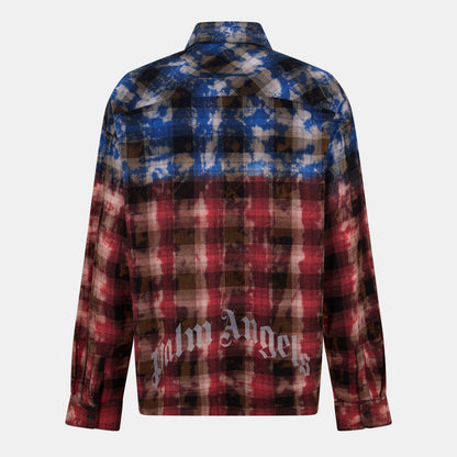 Men's Curve Long-Sleeve Patterned Shirt