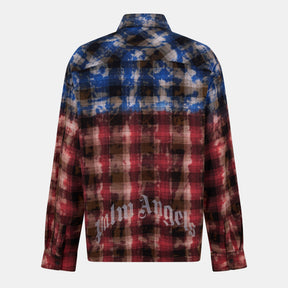 Men's Curve Long-Sleeve Patterned Shirt