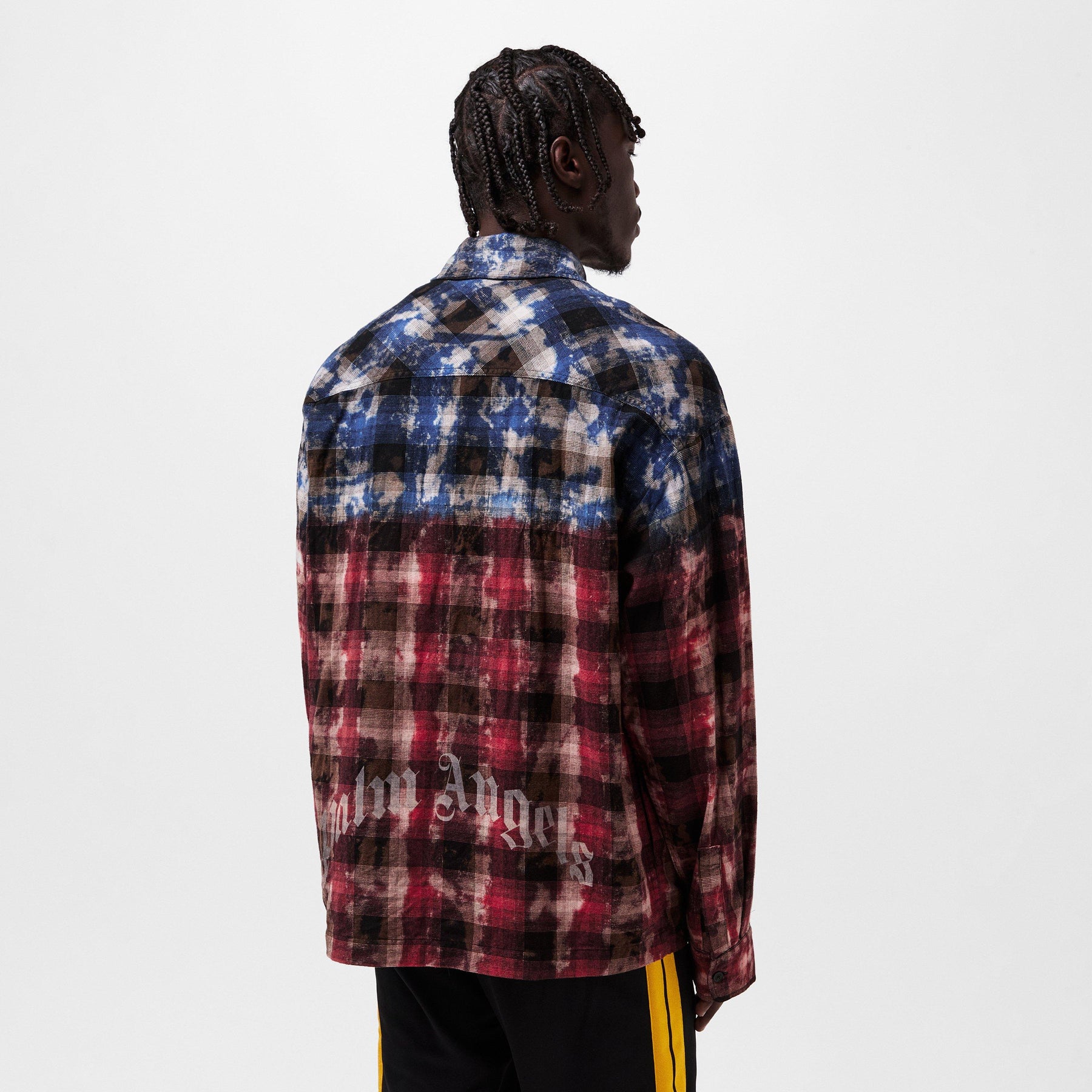 Men's Curve Long-Sleeve Patterned Shirt