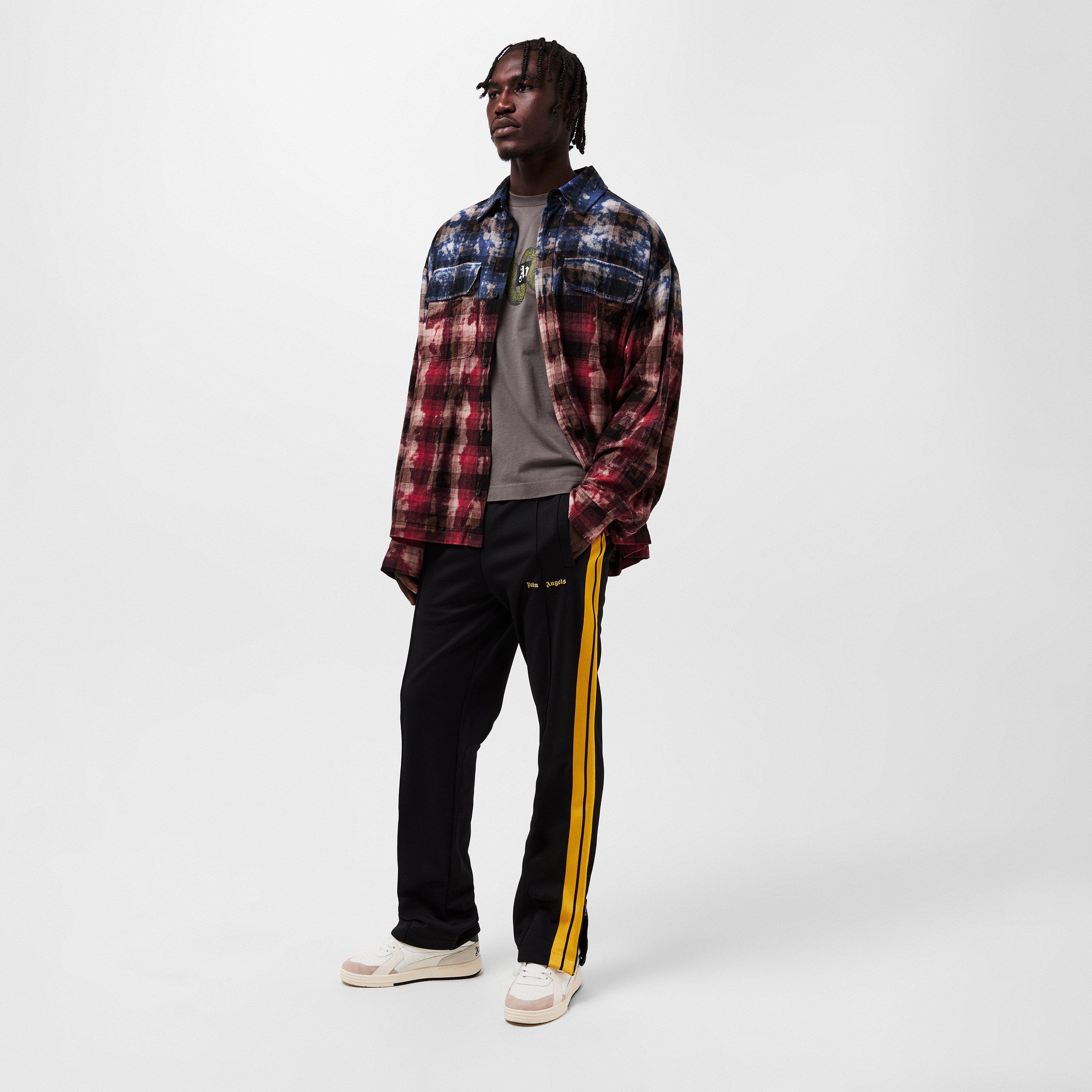 Men's Curve Long-Sleeve Patterned Shirt