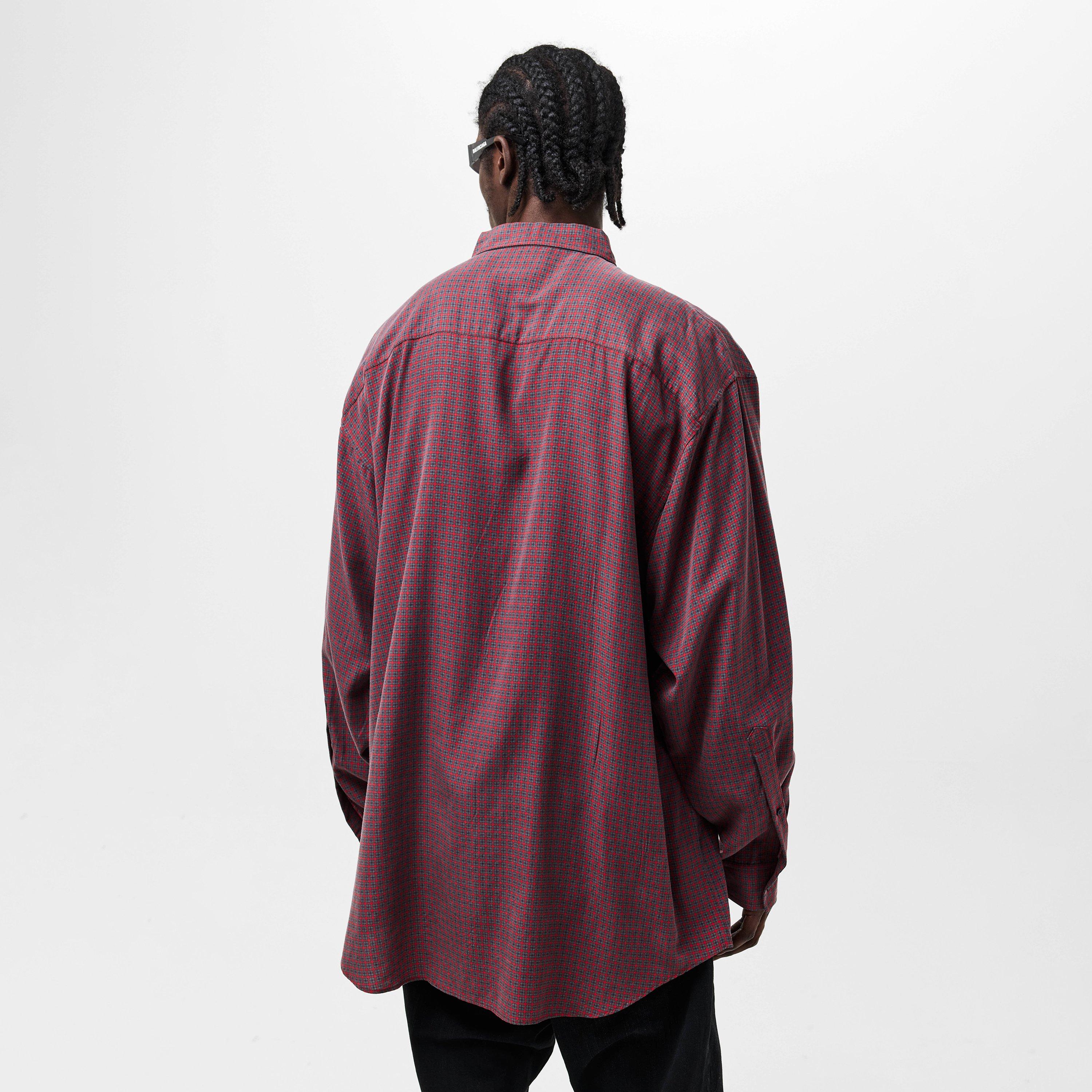 Men's Long-Sleeve Plain Shirt