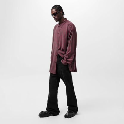 Men's Long-Sleeve Plain Shirt