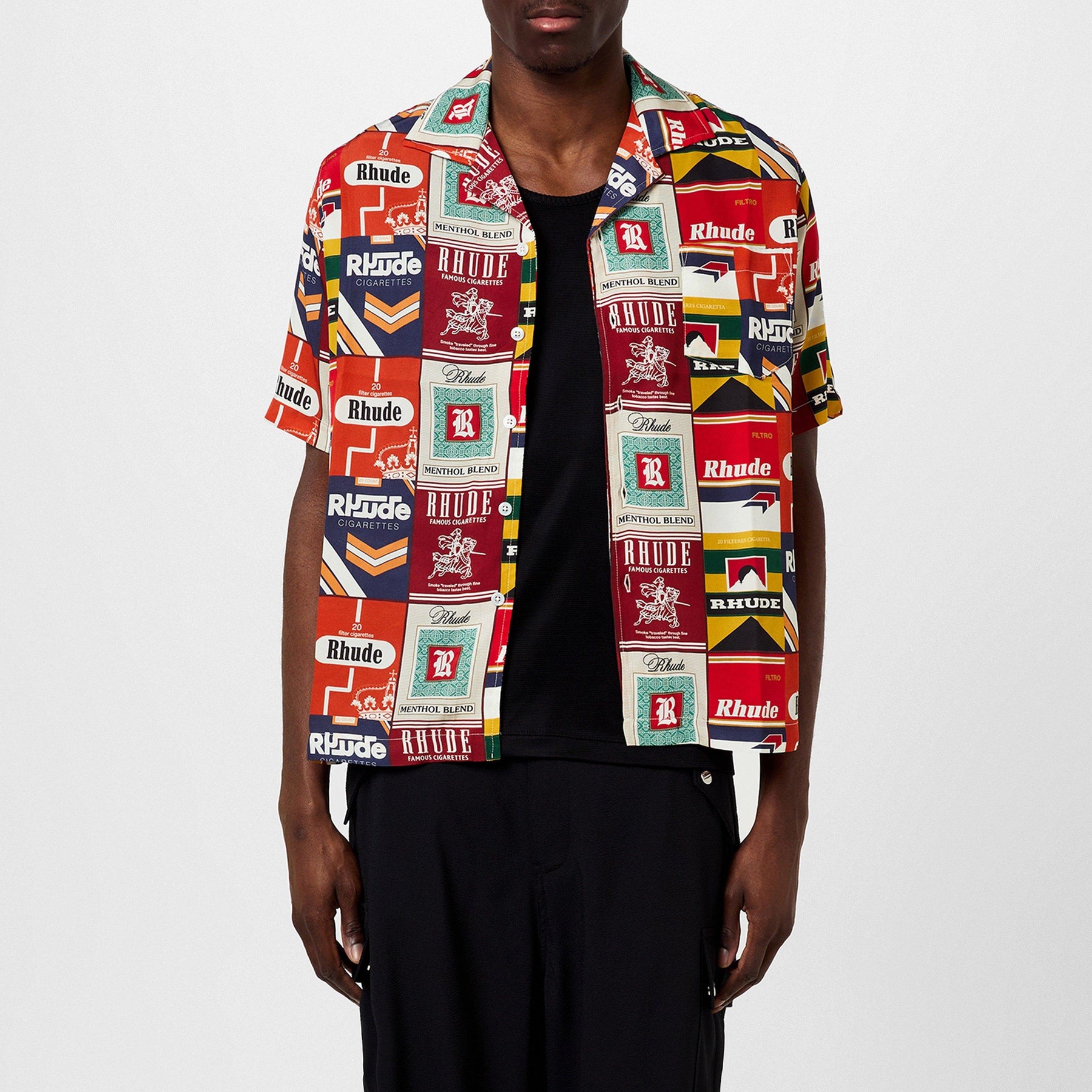 Silk Cigarette Shirt