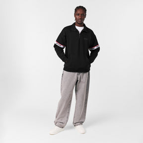Men's quarter Zip Fleece Top