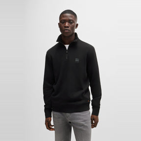 Men's Zetrust Zip-Neck Soft TerryclOver The Head Sweatshirt