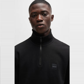 Men's Zetrust Zip-Neck Soft TerryclOver The Head Sweatshirt