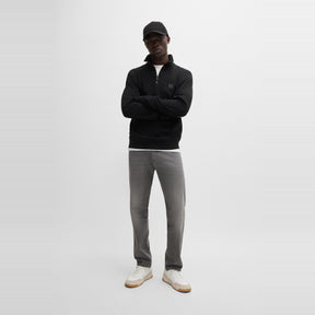 Men's Zetrust Zip-Neck Soft TerryclOver The Head Sweatshirt