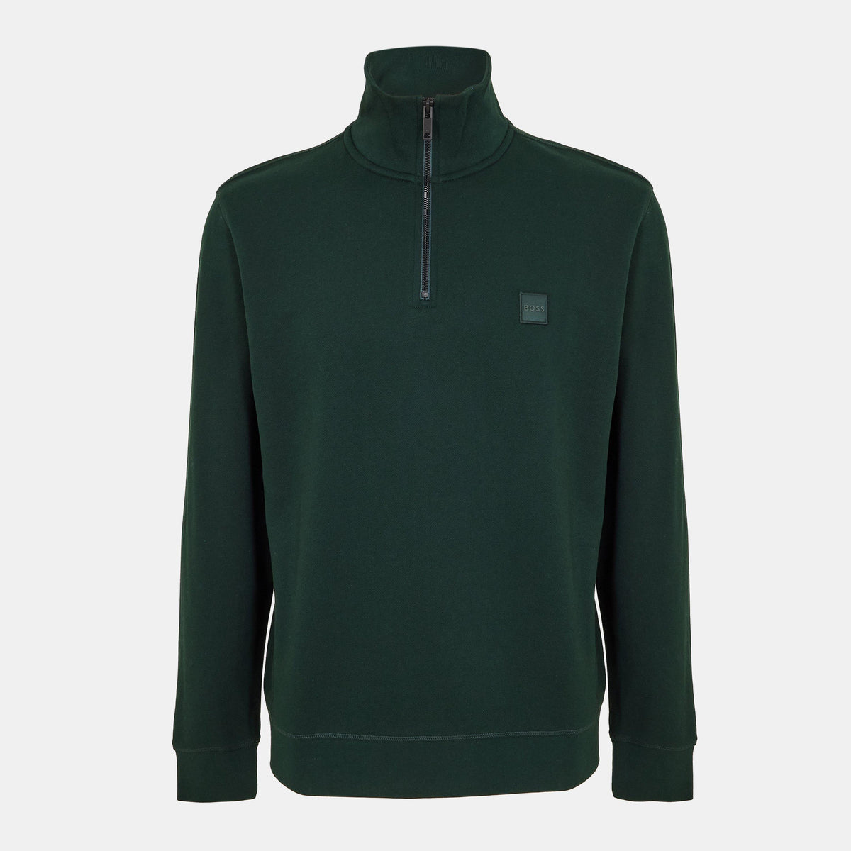 Men's Zetrust Zip-Neck Soft TerryclOver The Head Sweatshirt