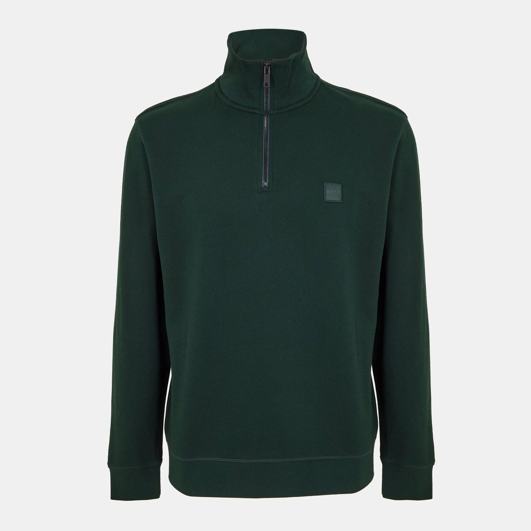 Men's Zetrust Zip-Neck Soft TerryclOver The Head Sweatshirt