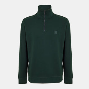 Men's Zetrust Zip-Neck Soft TerryclOver The Head Sweatshirt