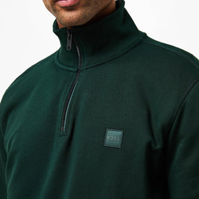 Men's Zetrust Zip-Neck Soft TerryclOver The Head Sweatshirt