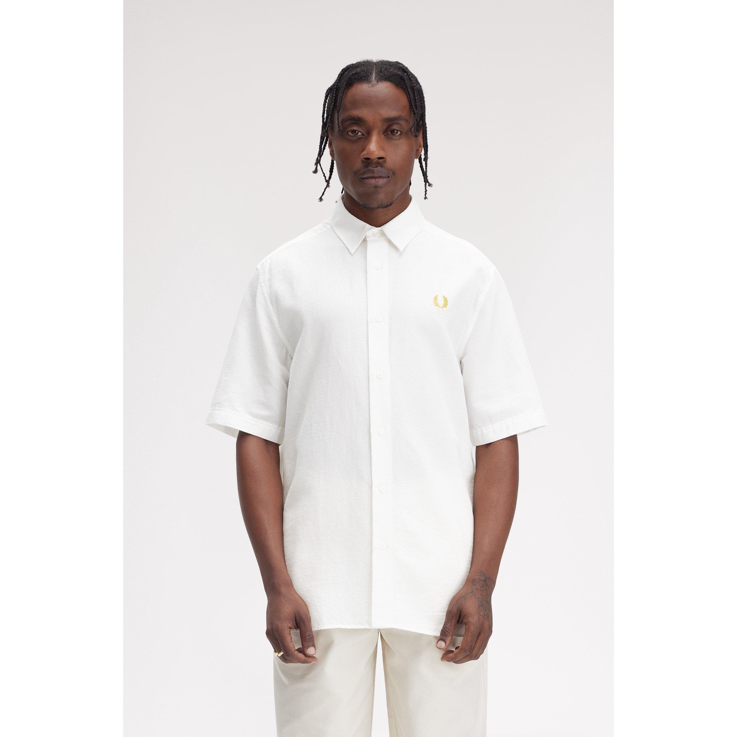 Seersucker Short Sleeve Shirt