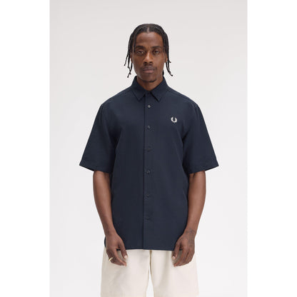 Seersucker Short Sleeve Shirt