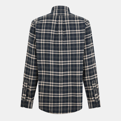 Brushed Check Flannel Long Sleeve Shirt