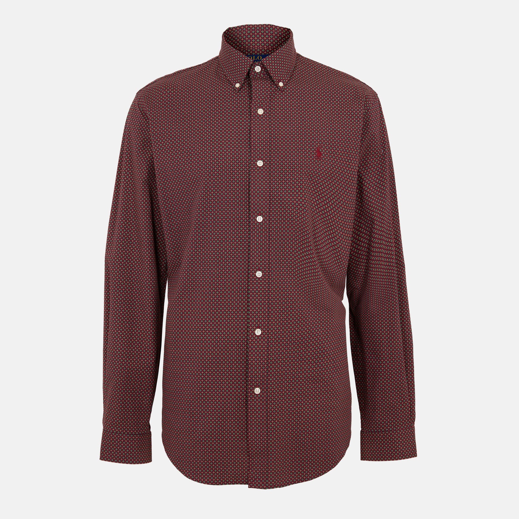 Men's Long-Sleeve Plain Shirt