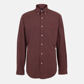 Men's Long-Sleeve Plain Shirt