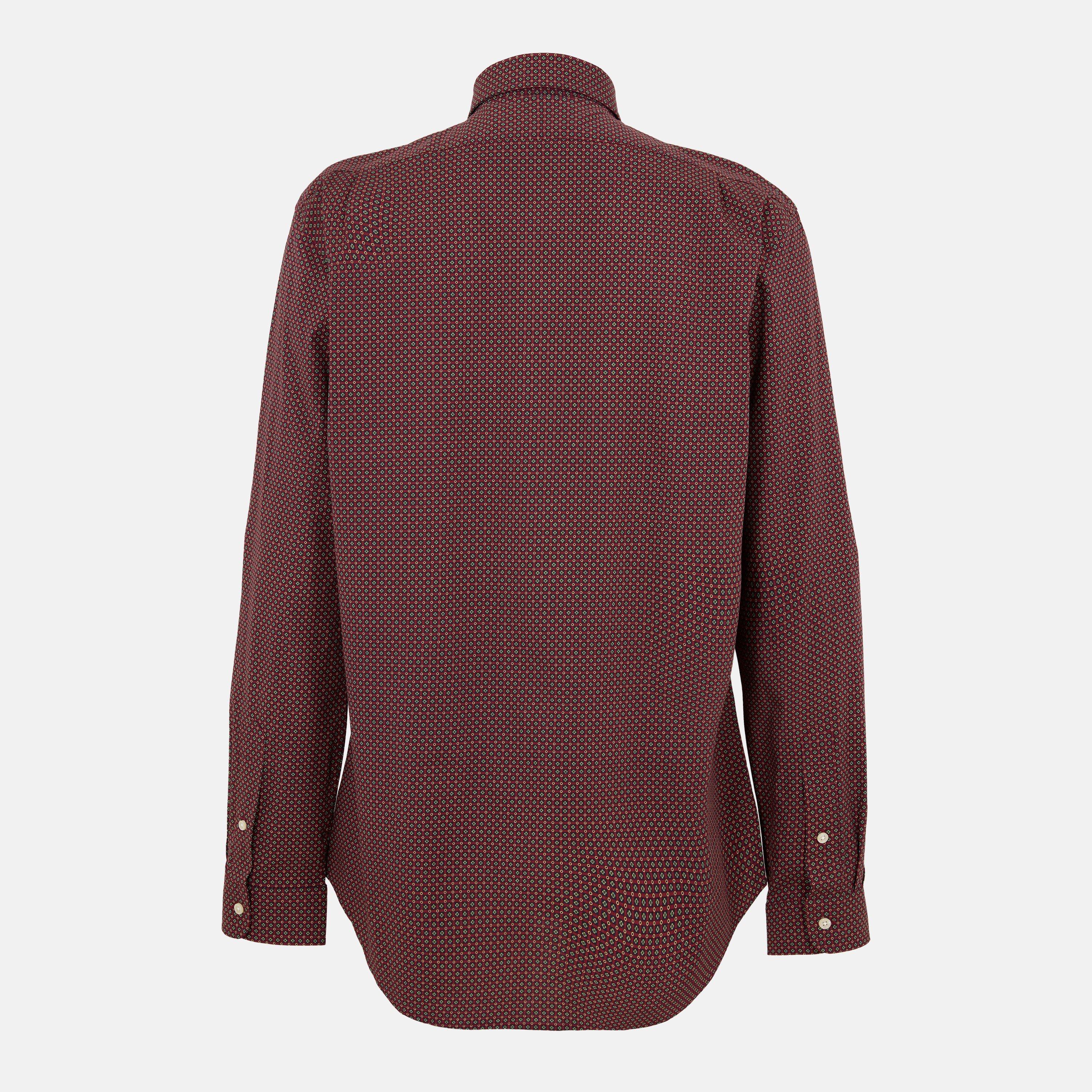 Men's Long-Sleeve Plain Shirt