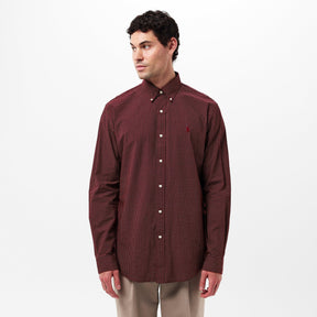 Men's Long-Sleeve Plain Shirt