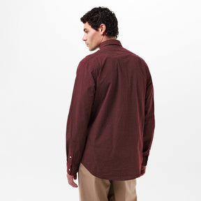 Men's Long-Sleeve Plain Shirt