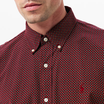 Men's Long-Sleeve Plain Shirt