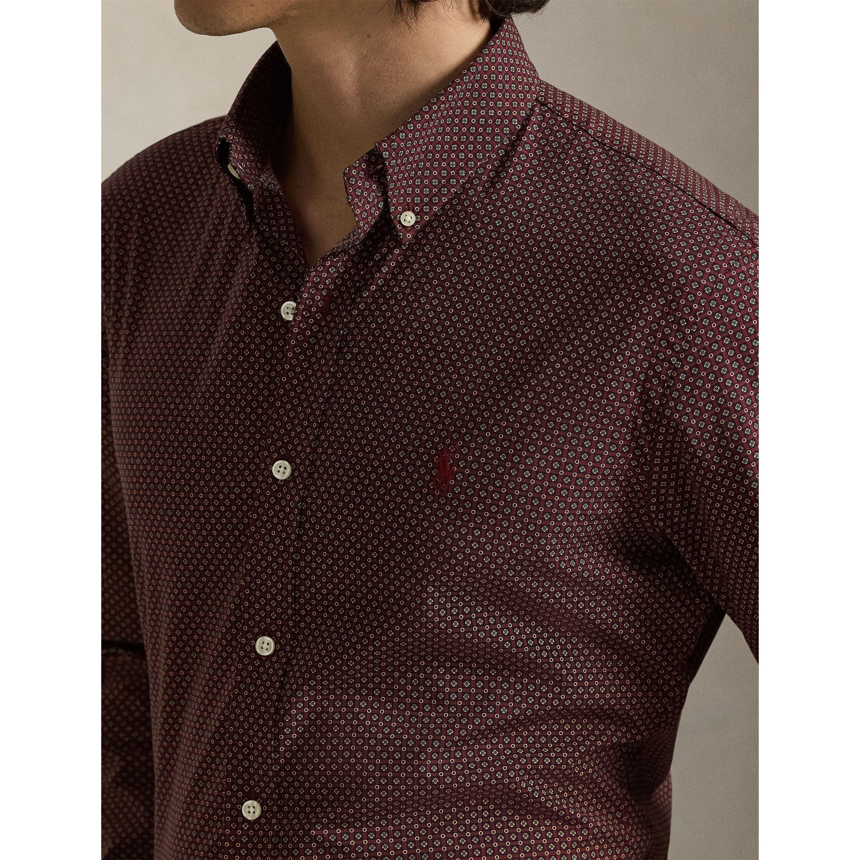 Long-Sleeve Plain Shirt