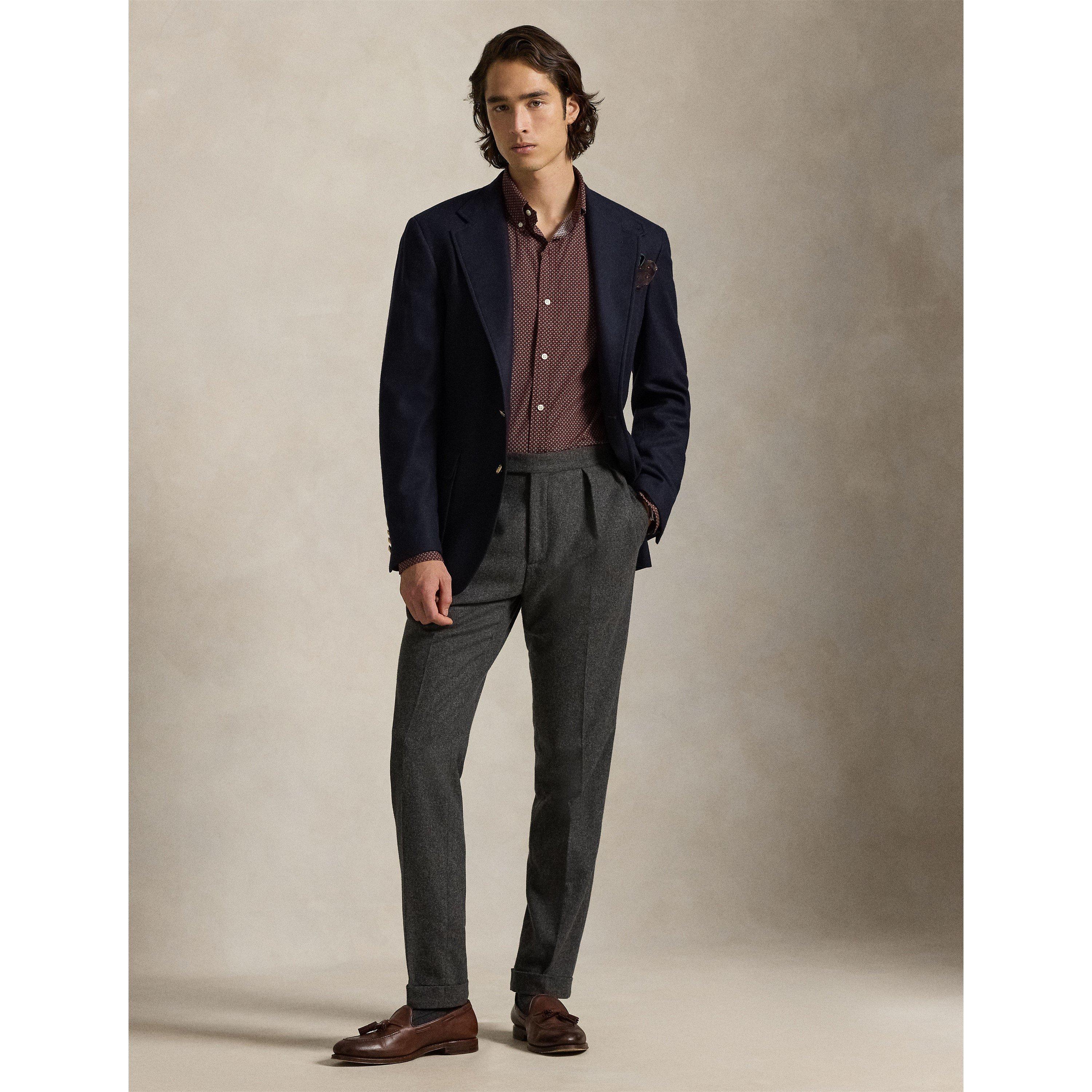 Long-Sleeve Plain Shirt