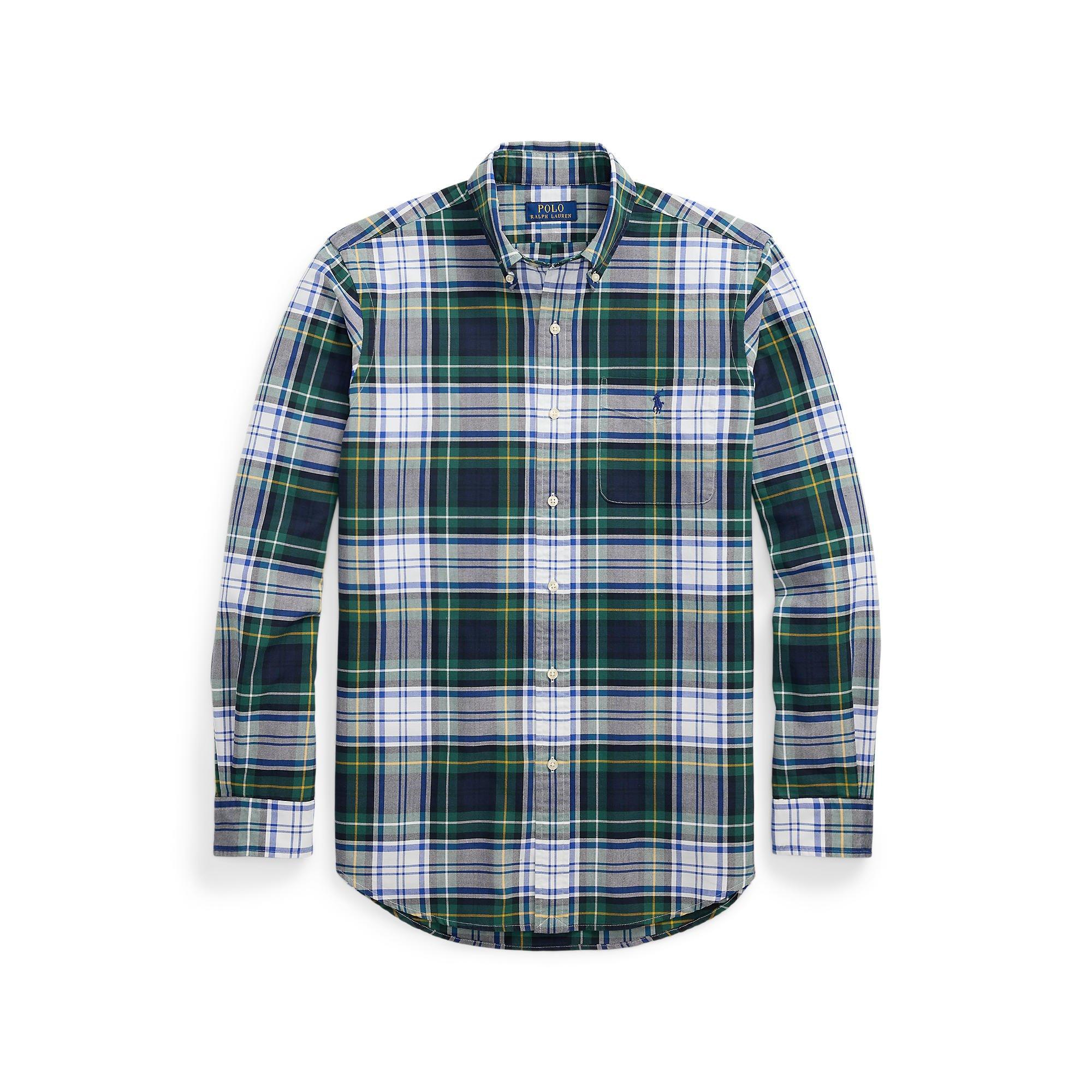 Check Oxford Long Sleeve Shirt