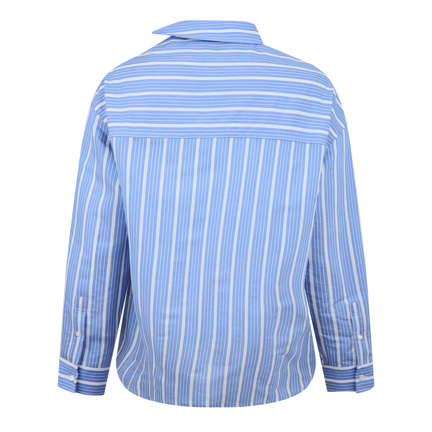 La Striped Asymmetric Shirt